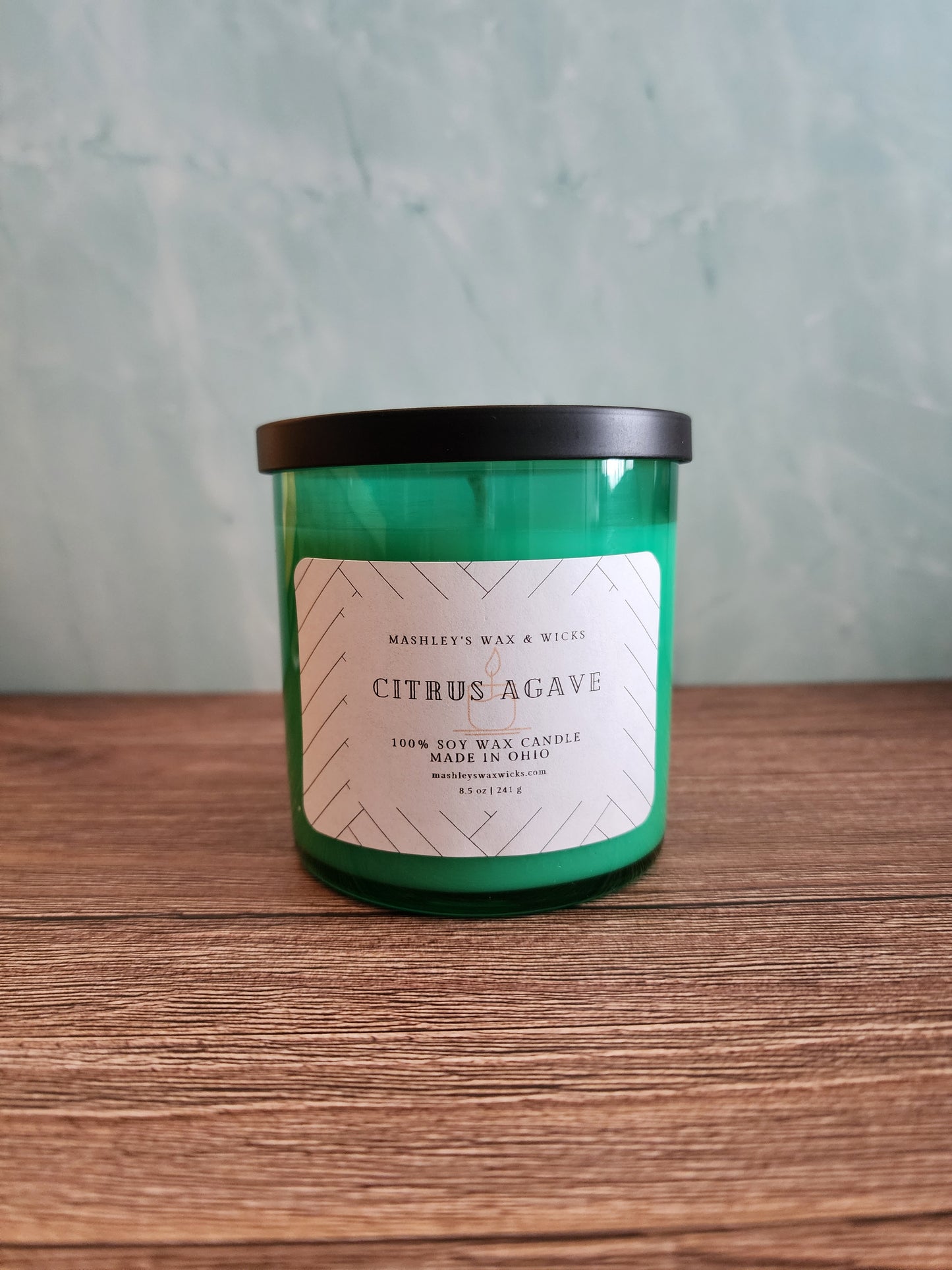 Seafoam Standard 8 ounce candle