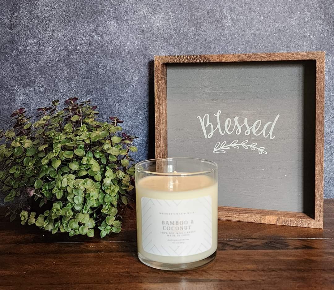 Standard 8 ounce candle