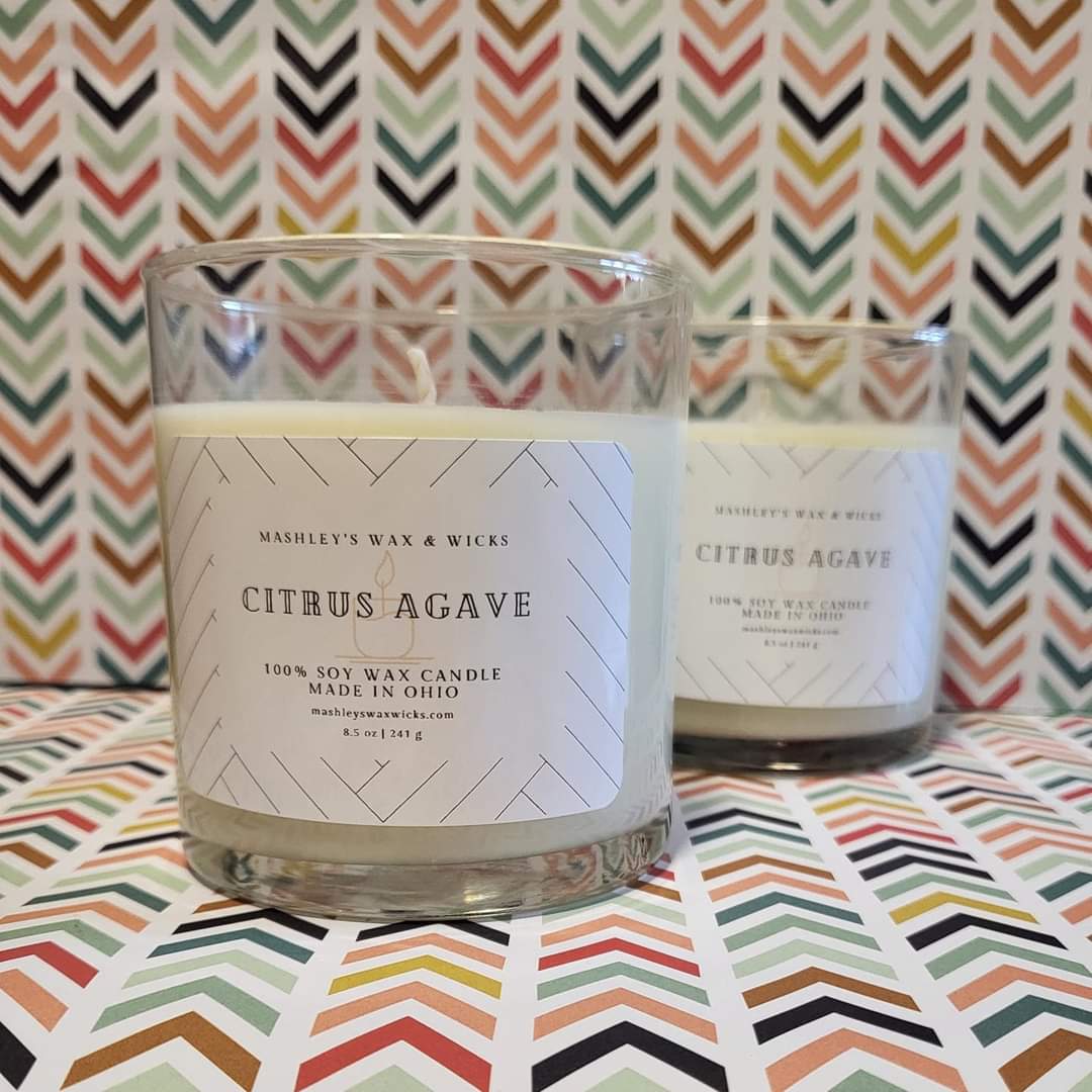 Standard 8 ounce candle