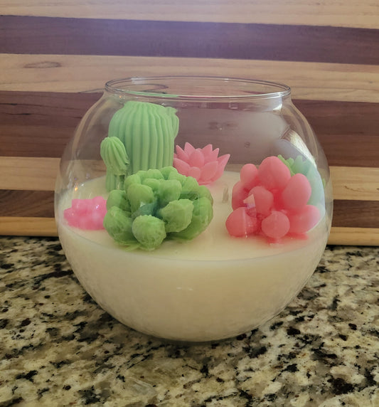 Cactus Blossom- terrarium