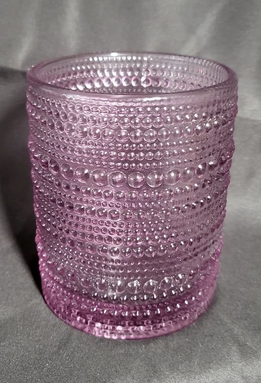 Create your own candle- Mauve bubble jar