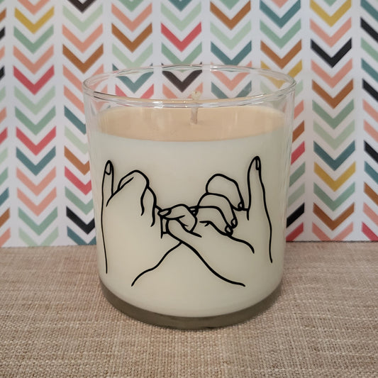 Create your own candle- Pinky Promise