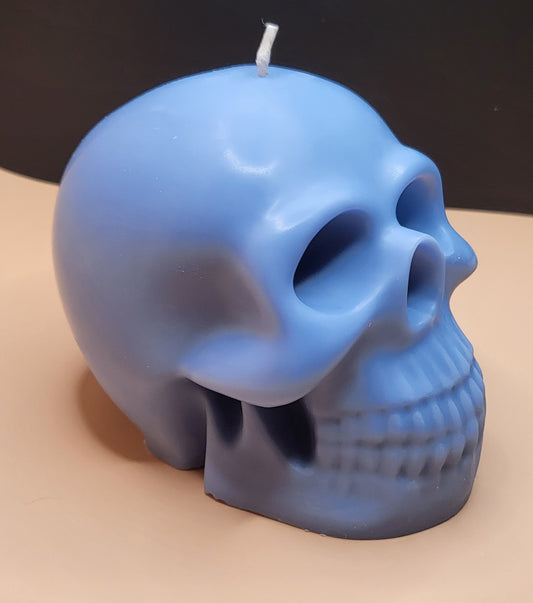 Skull candle - Blueberry Cheesecake