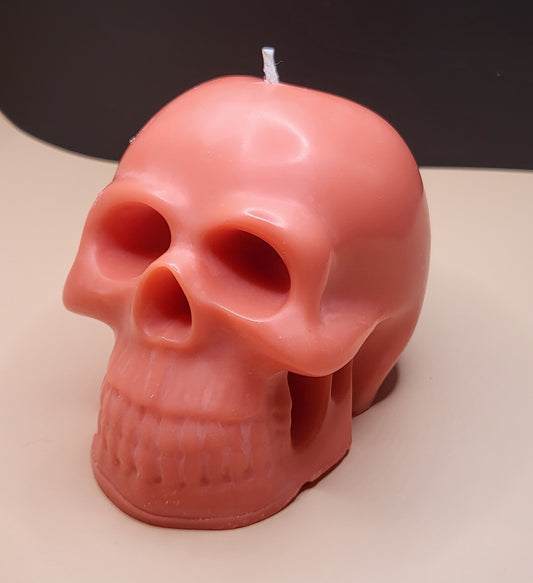 Skull candle - Pumpkin Pie